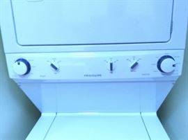 Closeup of Frigidaire Stackable Washer /Dryer, Room 4