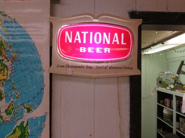 Lighted Beer Sign