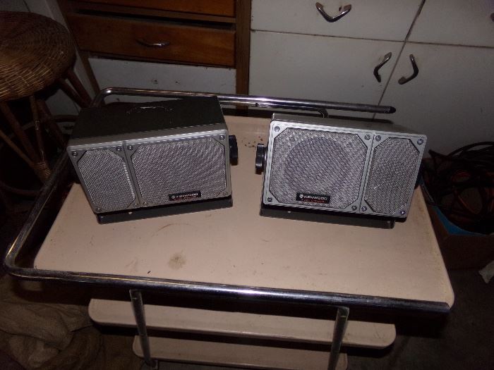 Twin wall mount speakers