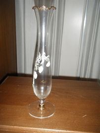 Small decorated vase