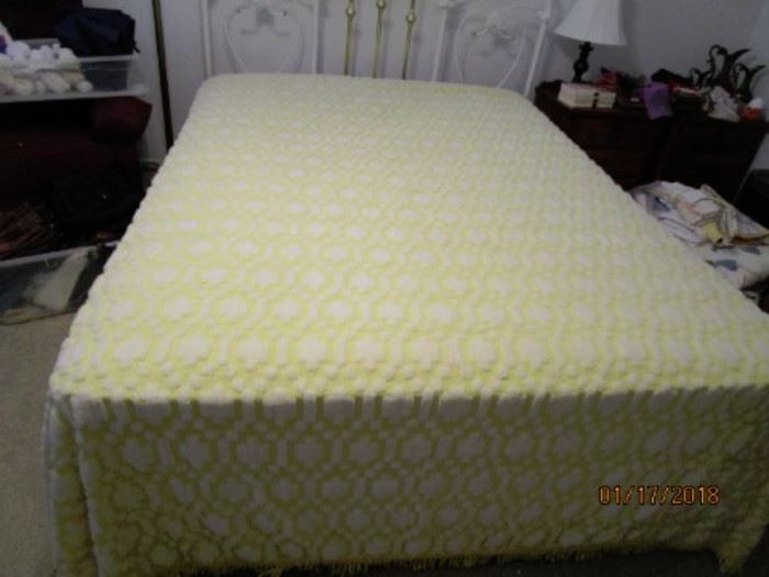 Beautiful chenille bedspread