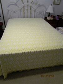Another view - beautiful full size chenille bedspread