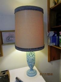 Decorative lamp w/ shade