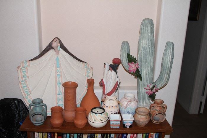 Pottery Vases and Home decor items