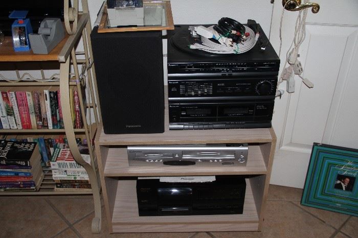 Stereo and rack