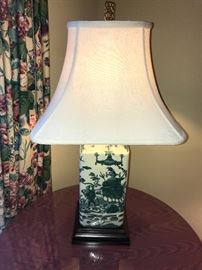 Porcelain Blue and white lamp