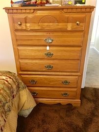 High boy (matching dresser and mirror available)