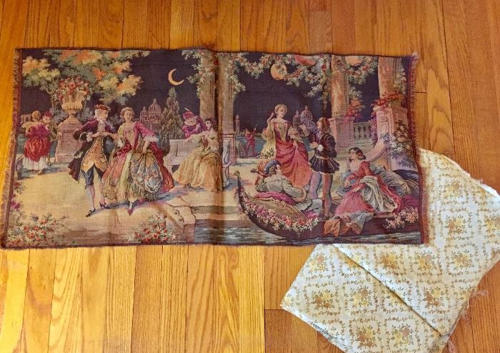 Tapestry and other fabrics