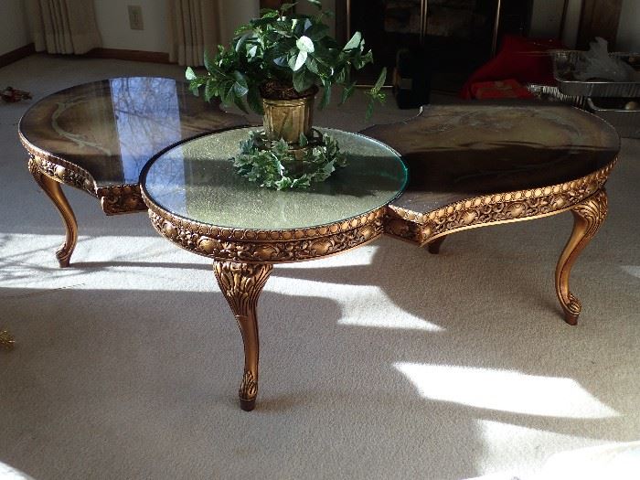 COFFEE TABLE WITH VERY UNIQUE DESIGN