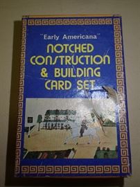 NOTCHED CONSTRUCTION & BUILDING CARD SET