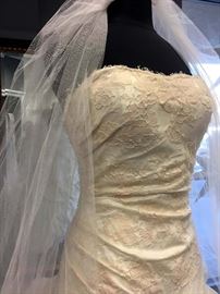 High Fashion Haute Couture Wedding Gown by Justina Altier Toronto