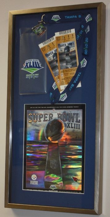 Super Bowl XLIII display