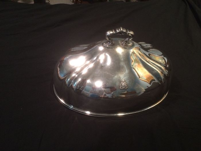 Large silver plate dome from Ansonia hotel
