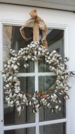 Real Cotton Wreath 