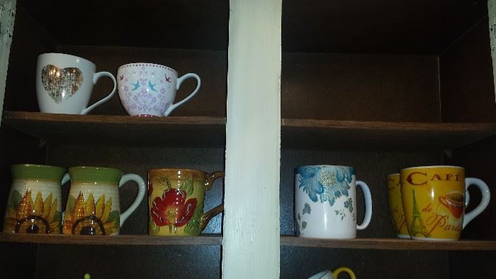 Decorate & Hand Painted Coffee Mugs 
