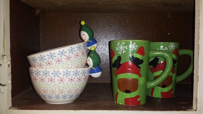 Christmas Mugs 