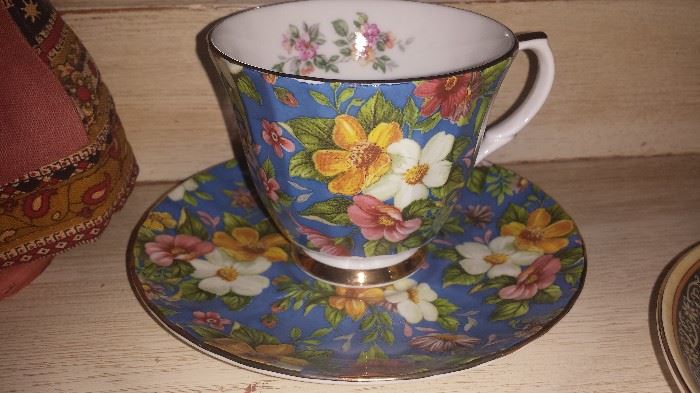 Allyn Nelson Bone China Cup & Saucer