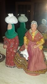 Hispanic Handmade Figurines 