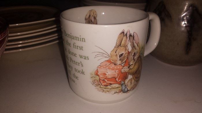 Wedgwood Beatrix Potter Creations "Benjamin Bunny" 