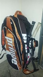 Tennis Rackets w/ Prince Carry Bag 