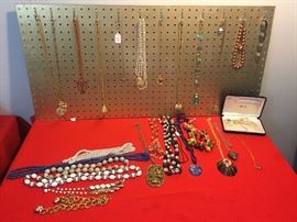 Some more! STILL HAVE BOXES of jewelry to look through.