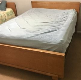 Full mid-century bed frame