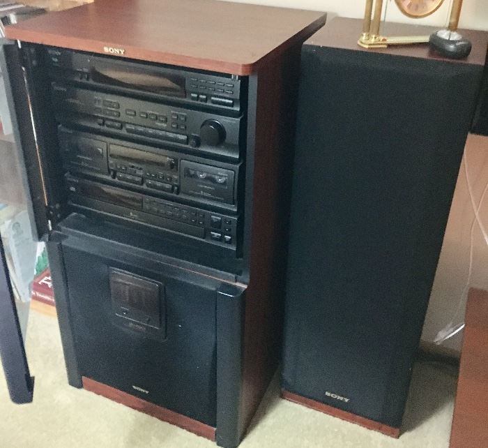 Sony Hifi Stereo System with SEN 5400 sub Woofer
