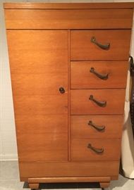 Mid century armoir dresser