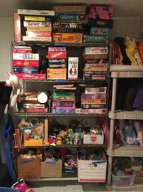 Various games, toys, Barbie & Ken dolls