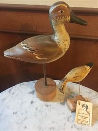 Carved Wood Duck