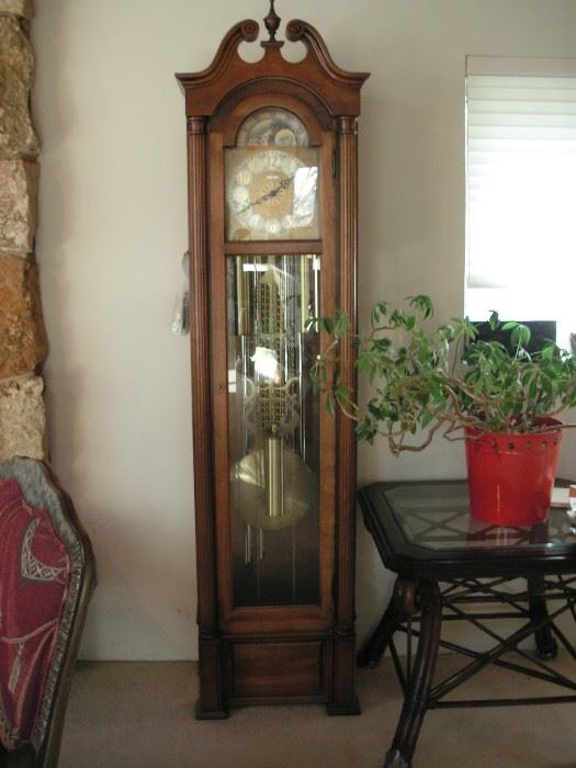 Howard Miller moon phase grandfather clock