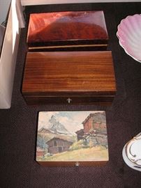 Swiss music boxes