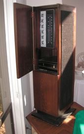 Magnavox solid state standing tuner & cassette player