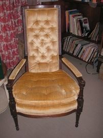 Velvet chair . . . . 