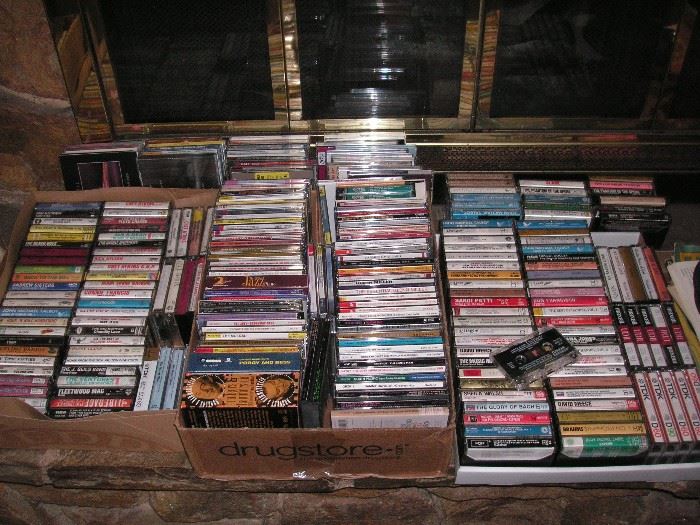 Cassettes & CDs