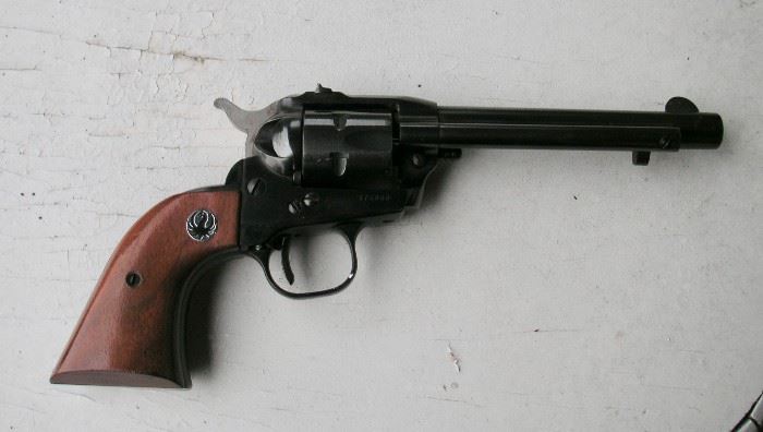 Ruger 22 cal single six revolver                                                    All firearms will only be sold with a Federal Firearms background check. NO EXCEPTIONS. Buyer will purchase (Cash Only).  We will deliver the firearm to a FFL dealer.  Buyer will contact dealer to complete paperwork.  A processing fee payable to the FFL dealer will apply and be paid by the buyer.