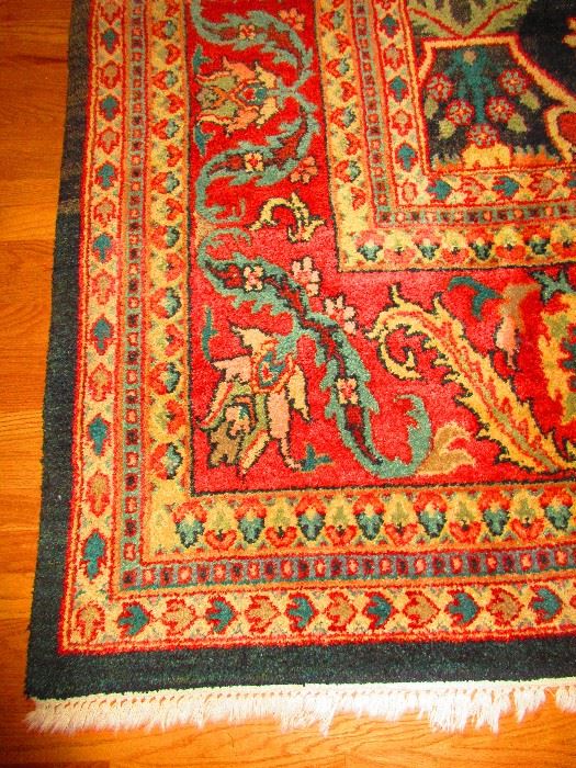 Detail of Hand Knotted Rug