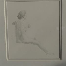 12 hour pencil study from life