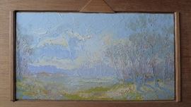 small alla prima oil study