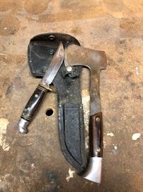 Knife and Hatchet set