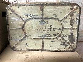 Large Savory Metal Bread Box