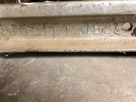 1887 Railroad Track Section