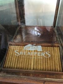 Antique Fountain Pen Display Case