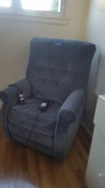 Recliner with lift, barely used