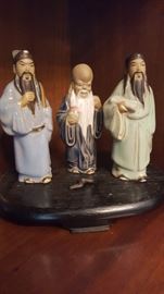 Three Japanese Figurines