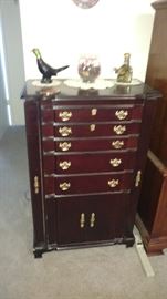 Beautiful large jewelry chest.