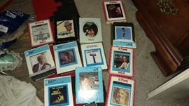 Collection of 8-tracks. Elvis, and many more