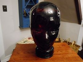 Glass Mannequin Head 