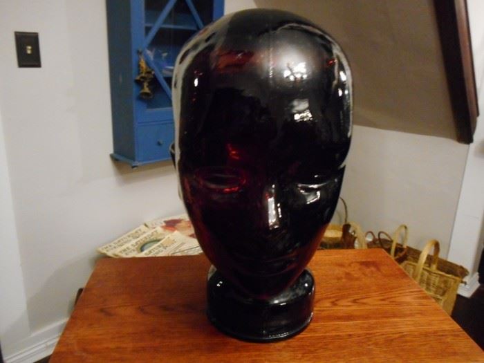Glass Mannequin Head 