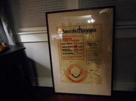 Seattle Mariners Poster